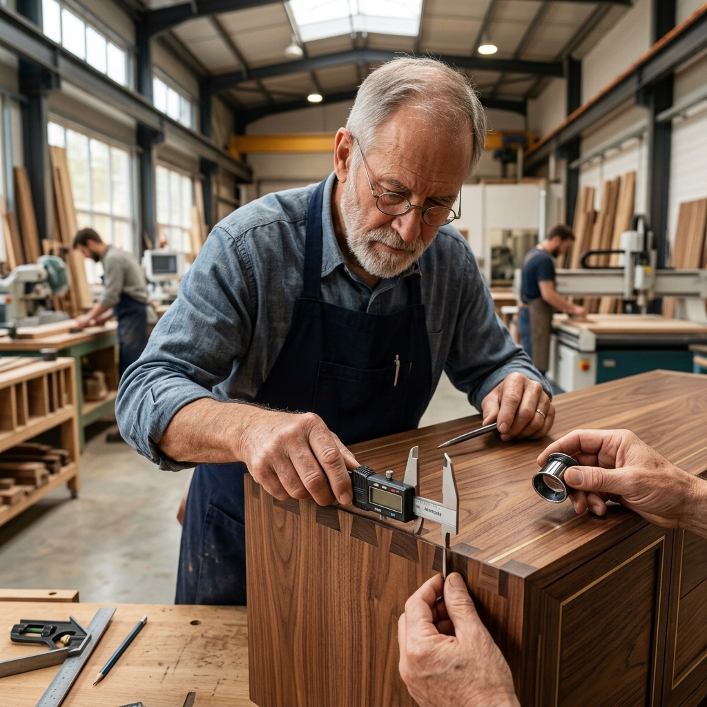 Quality control precision manufacturing